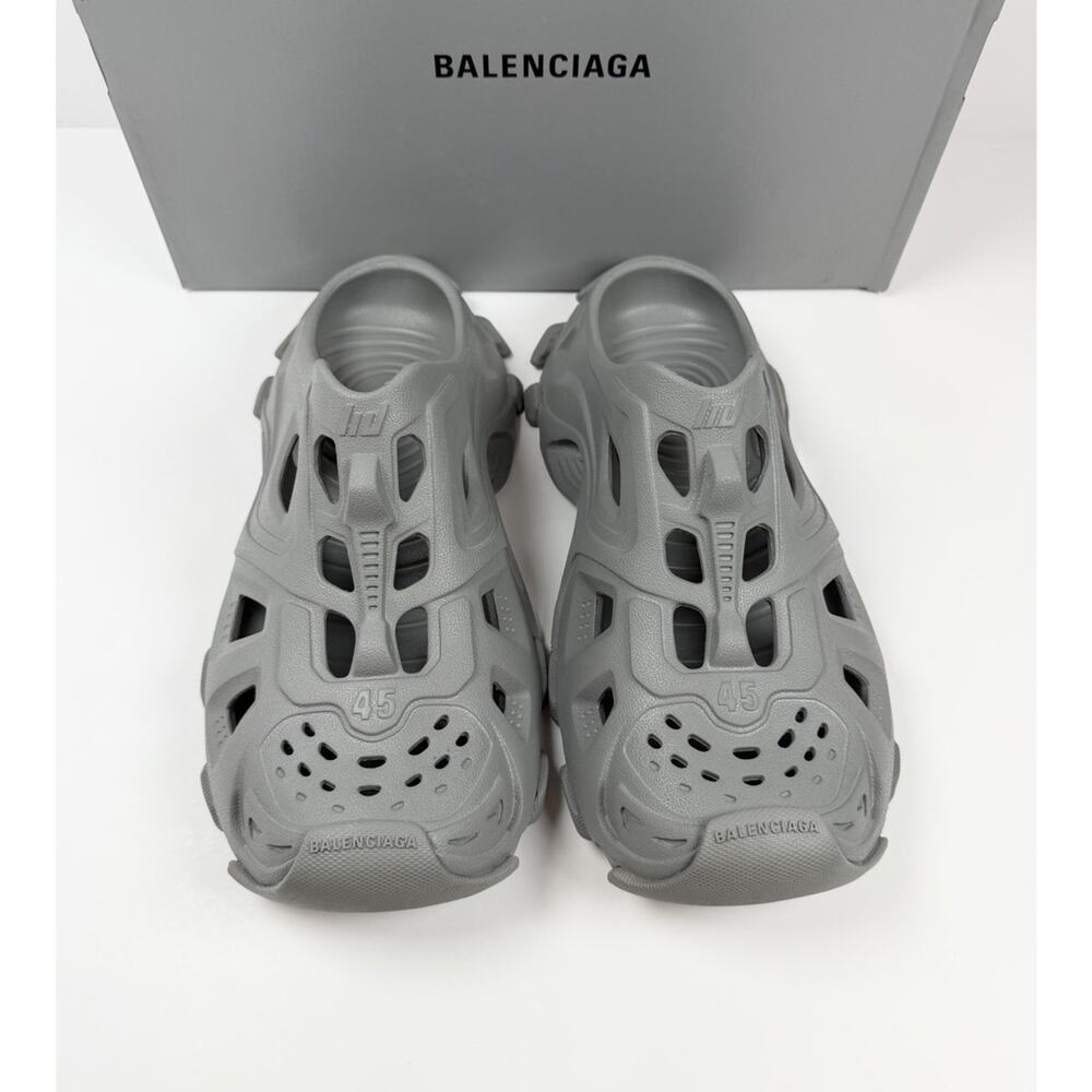 Size 45EU/12US - Balenciaga HD Mule Slip On Gray NEW! - Picture 4 of 10